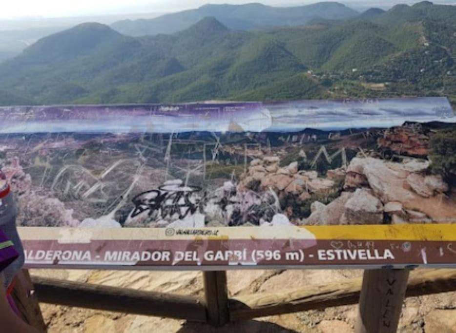 Piso Sierra Calderona A 15 Minutos Del Mar Estivella Apartment Exterior foto